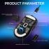 ATTACK SHARK X3 PRO Tri-Mode 8K Wireless Gaming Mouse Black